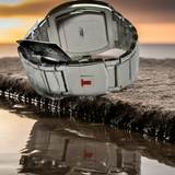 Guess Men's Watch Classic Silver-tone Dial GW0094G1 Phoenix