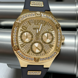 Guess Womens Watch Duchess GW0619L2 Quartz gold black tone