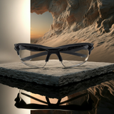 Oakley Flak 2.0 XL matte black frame clear lens NEW