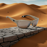 Costa Del Mar Clipperton Sunglasses matte sand copper silver mirror 580 glass lens