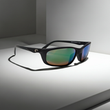 Costa Del Mar Brine II Sunglasses Black 580 Green Polarized Glass Lens NEW