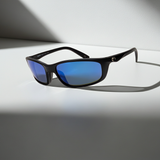 Costa Del Mar Brine II Sunglasses Black 580 Blue Polarized Glass Lens NEW