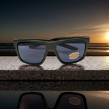 Costa Del Mar Lido sunglasses Moss metallic frame Gray 580P plastic lens