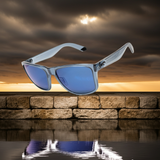 Costa Del Mar LOS ALIJOS translucent deep blue frame Blue 580P plastic lens NEW
