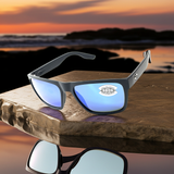 Costa Del Mar Paunch XL sunglasses black frame blue 580G glass lens