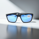 Costa Del Mar Paunch XL sunglasses black frame blue 580G glass lens