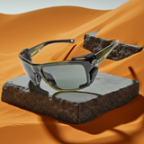 Costa Del Mar King Tide 8 sunglasses Seagrass frame 580 gray glass lens
