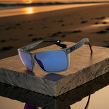 Costa Del Mar Rincon ll matte smoke crystal blue 580 plastic lens