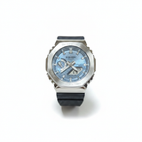 Casio G-Shock GBM-2100A-1A2 G Steel Black band Blue dial Stainless Steel watch New