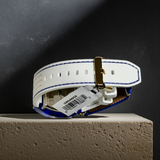 Guess Men's Wristwatch Phoenix GW0499G6 blue white Silicone