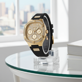 Guess Womens Watch Duchess GW0619L2 Quartz gold black tone
