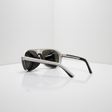 Costa Del Mar Grand Catalina sunglasses Hull white Blue mirror 580 glass lens