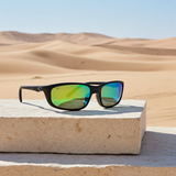 Costa Del Mar Brine ll sunglasses Green plastic lens 580P Black frame