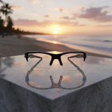 Oakley Flak 2.0 XL matte black frame clear lens NEW