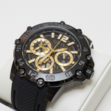 Guess Contender Men's Black Silicone Band Multifunction Watch GW0640G2