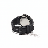 Guess Contender Men's Black Silicone Band Multifunction Watch GW0640G2