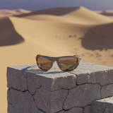 Costa Del Mar King Tide 8 sunglasses matte sand frame Copper Silver Mirror 580 glass lens