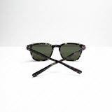 Costa Del Mar 06S2002 Sullivan 223 Shiny Black Kelp Blue Mirror 580 GLASS lens