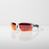 Oakley Flak 2.0 XXL sunglasses Polished White frame Prizm Field lens NEW
