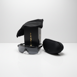 Oakley Sutro Lite Sunglasses Semi-Rimless Shield Black prizm lens