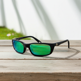 Costa Del Mar Brine II Sunglasses Black 580 Green Polarized Glass Lens NEW