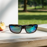 Costa Del Mar TUNA ALLEY PRO tortoise frame green mirror glass 580G lens
