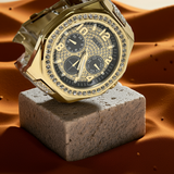 Guess Mens watch Gold  Multi Dial Watch Empire GW0785G2