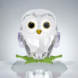 Swarovski Crystal Idyllia Baby Owl Figurine Decoration White 5684483 NEW
