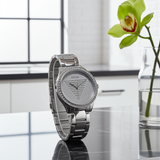 Guess Womens watch GW0605L1 Silver Tone Analog crystals