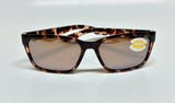 Costa Del Mar Palmas Coral Tortoise frame copper silver mirror plastic 580P lens