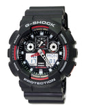 Casio GA100-1A4 G-Shock X-Large Red Black Ana/Digi  Men Watch NEW