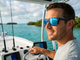 Costa Del Mar 06S9012 Ferg XL Deep Water Camo Blue Mirror 580G Sunglasses