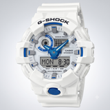 Casio G-Shock GA700HDS-7A Analog-Digital White Blue Watch