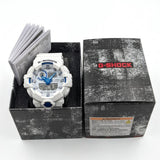 Casio G-Shock GA700HDS-7A Analog-Digital White Blue Watch