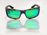 Costa Del Mar 06S9106 Jose Pro Matte Tortoise Green Mirror 580G Sunglasses