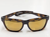 Costa Panga II sunglasses Tortoise Gold Mirror 580 glass lens NEW