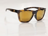 Costa Panga II sunglasses Tortoise Gold Mirror 580 glass lens NEW