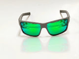 Costa Del Mar 06S9080 Reefton Pro Matte Olive Shale Green Mirror 580 glass Sunglasses