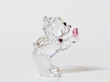 Swarovski 5750753 Kris Bear Pink Crystal Figurine New in Box