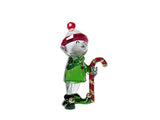 Swarovski 5701852 Holiday Cheers Dulcis Elf and Candy Cane