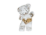 Swarovski 5750754 Kris Bear Lucky Horseshoe White GOLD NIB