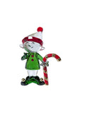 Swarovski 5701852 Holiday Cheers Dulcis Elf and Candy Cane