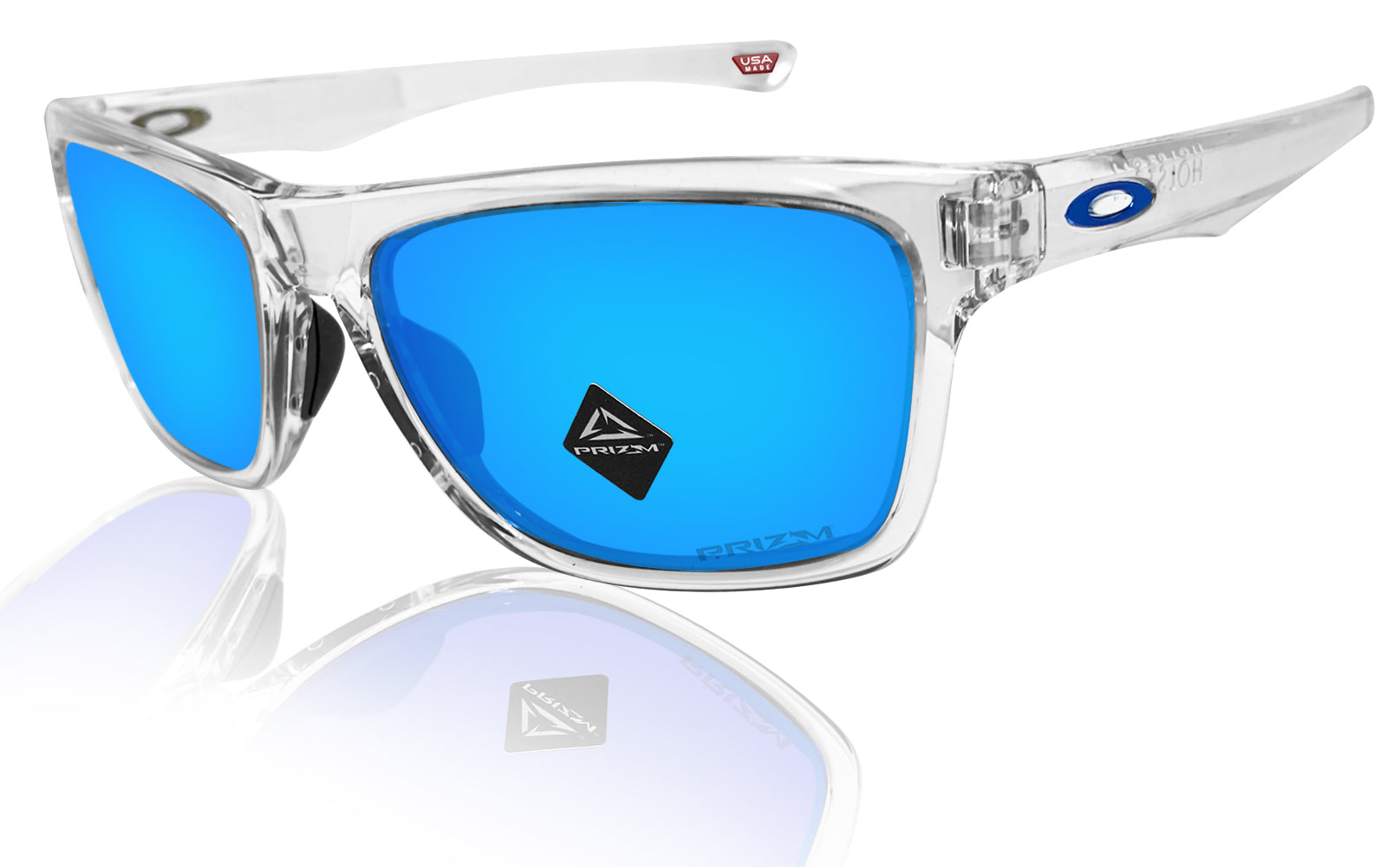 Oakley Holston Clear Prizm Sapphire Lens Sunglasses – sasy420