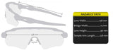 Oakley Radar Ev Advancer Black Frame Prizm Road Lens Sunglasses