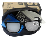 Costa Del Mar Spearo Blackout Frame Gray Silver Mirror 580 Glass Polarized Lens