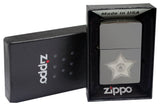 Zippo 28360 Skull Badge Black Ice Windproof Lighter Made In USA