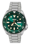 Seiko 5 Sports Automatic Green Day Date Dial Stainless Steel Bracelet SRPD63