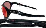 Oakley Plazma Black Ink Frame Prizm Trail Torch Lens Sunglasses