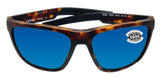 Costa Del Mar Ferg Tortoise Blue Mirror 580 Glass Lens Sunglasses