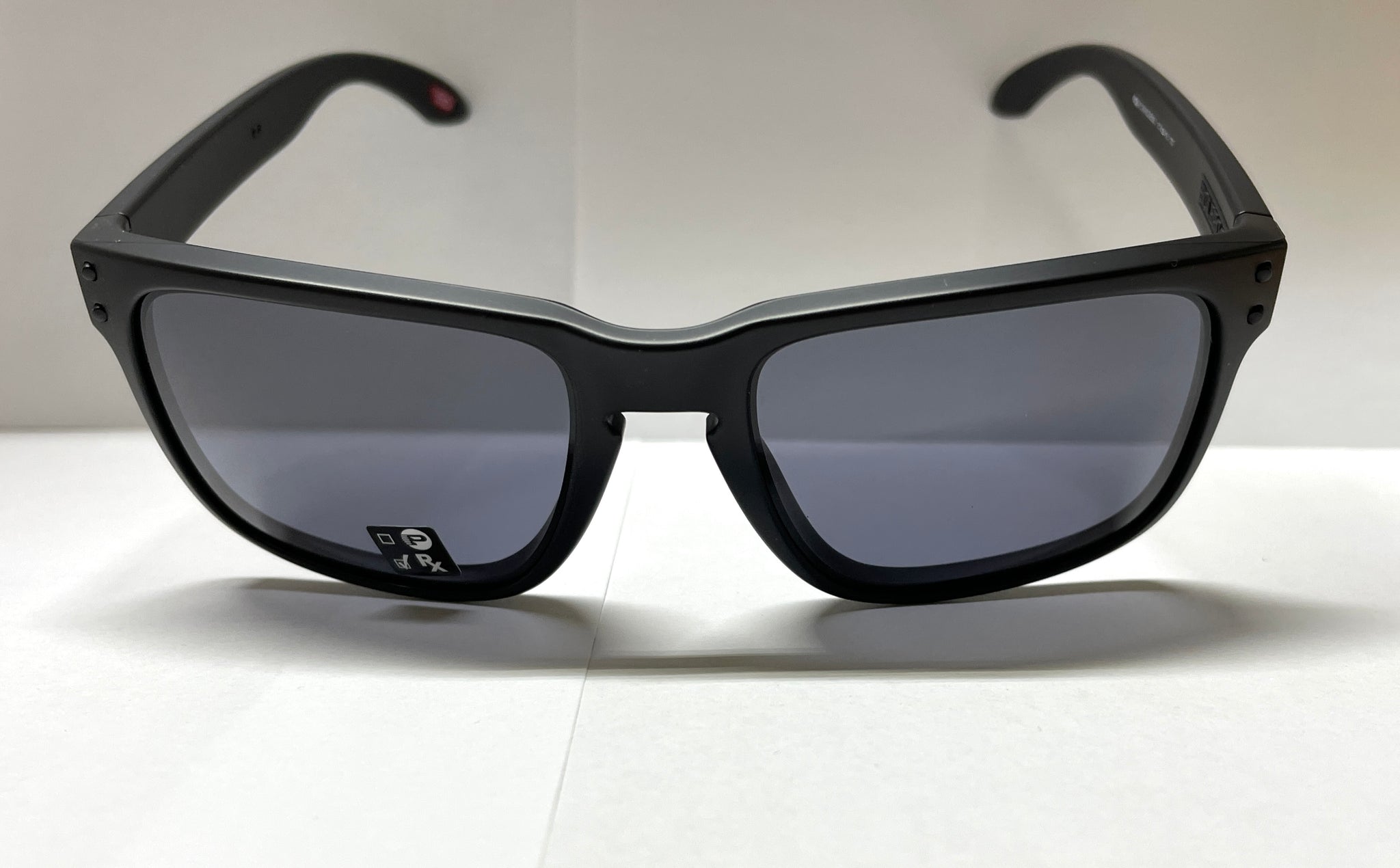 OAKLEY Holbrook Sunglasses Matte Black/Grey SI USA FLAG RARE NEW OO9102-E655